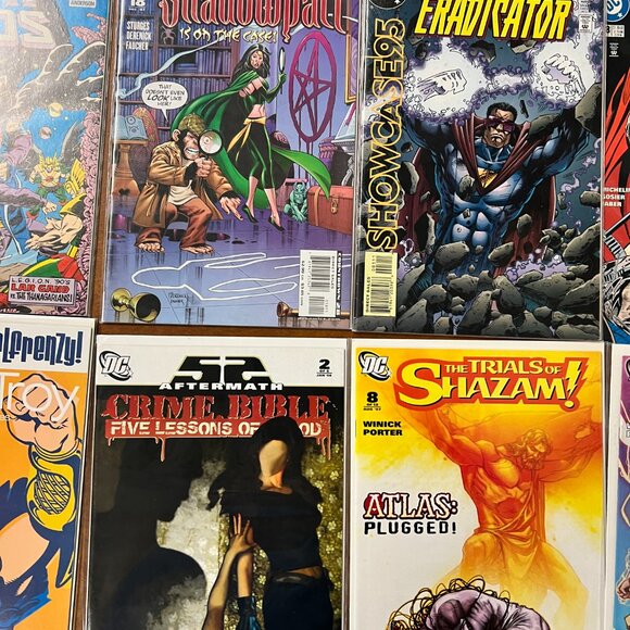 Lot of 15 Dc Comics - Spiral Zone (1988), Steel, The Trials of Shazam, The Shade - Picture 5 of 8